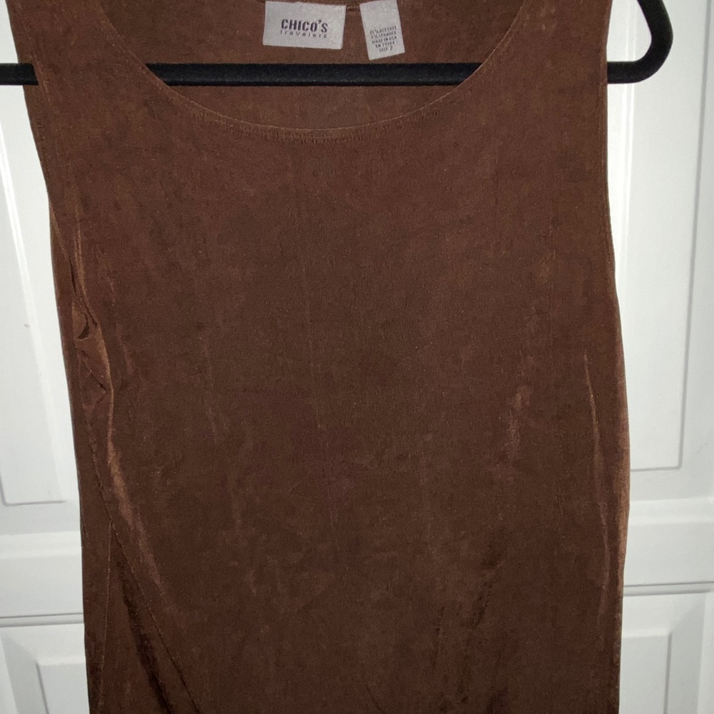 Chico’s traveler tank top size 2